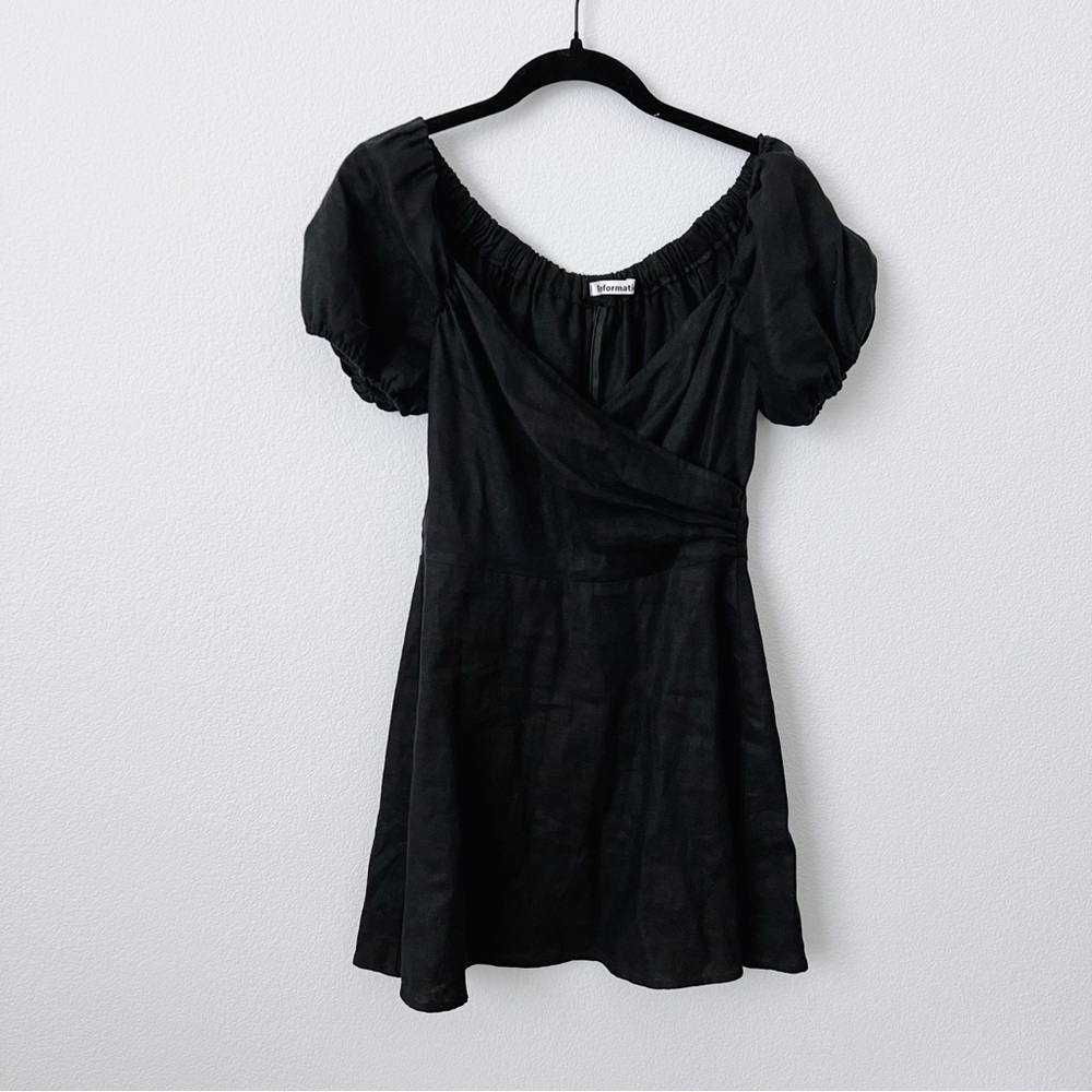 Reformation Bowie Linen Dress